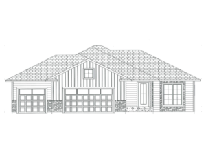 512 Willow Creek Ave Sioux Falls, SD. Front plan